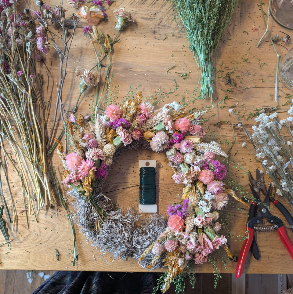 Everlasting Dried Wreaths